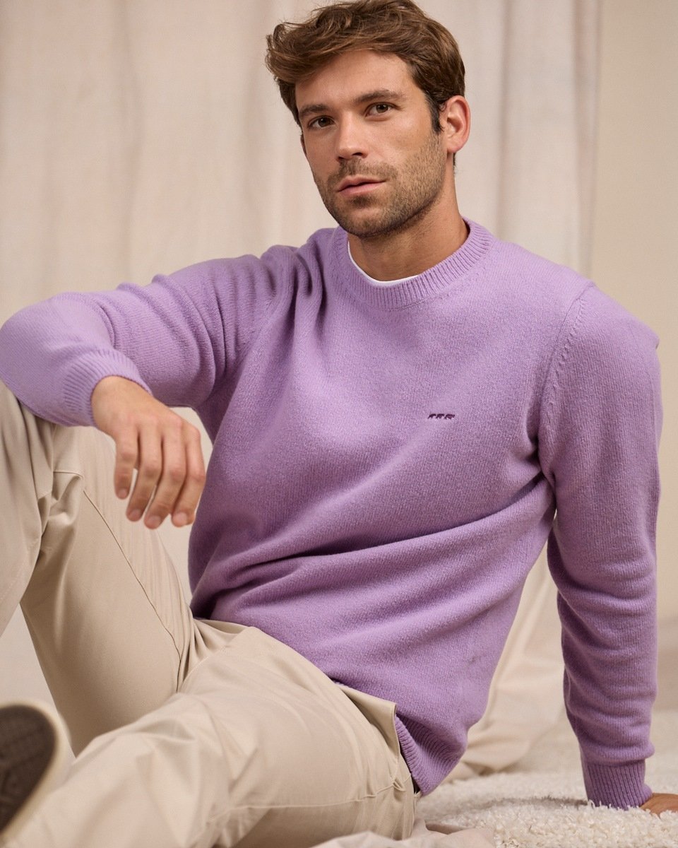 Pull Cassis violet