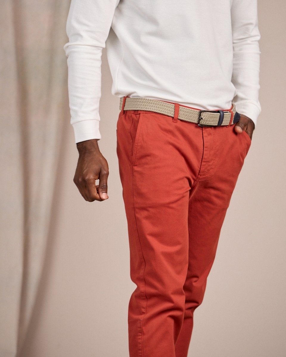 Pantalon Cyrile rouge