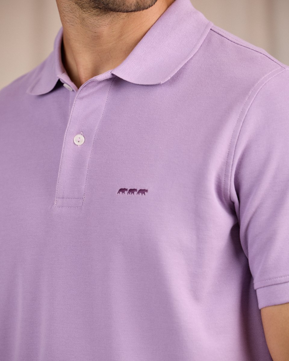 Polo Collin violet