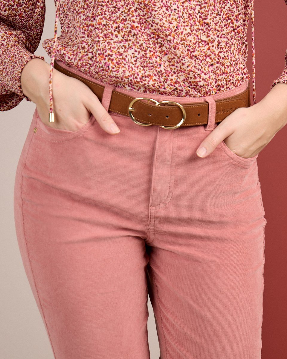 Pantalon Carter rose