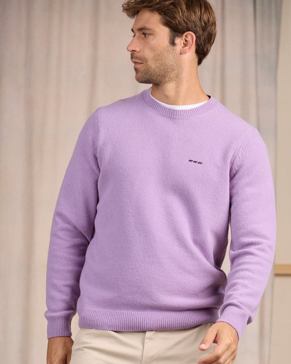 Pull Cassis violet