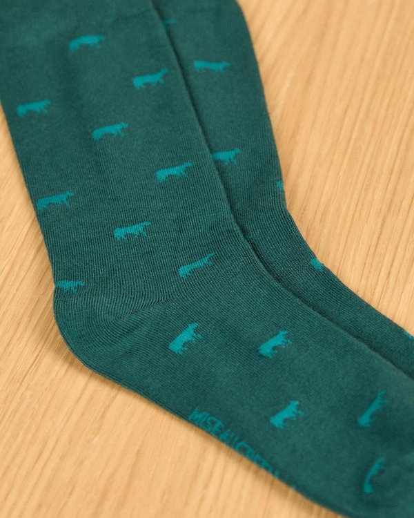 Chaussettes Billie vert