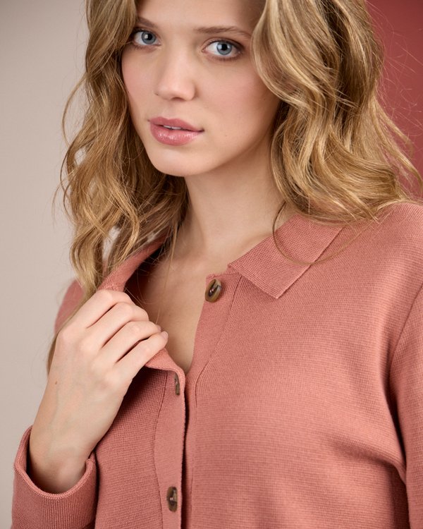 Cardigan Corine rose