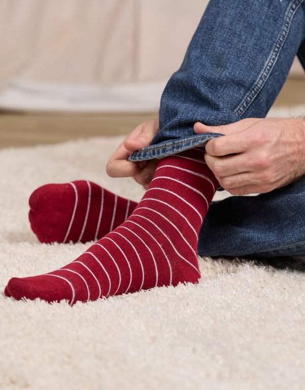 Chaussettes Carter rouge