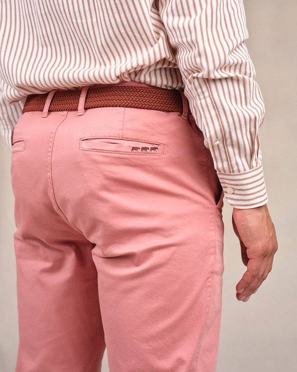 Pantalon Cyrile rose