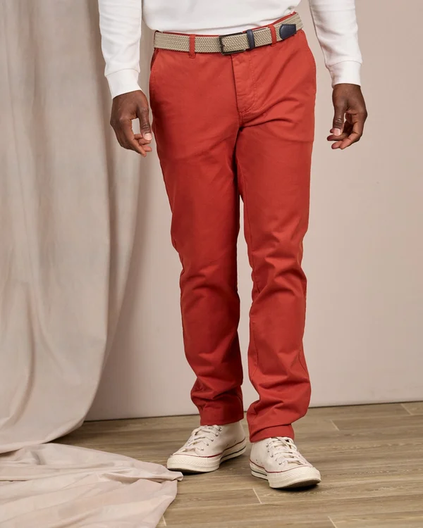 Pantalon Cyrile rouge