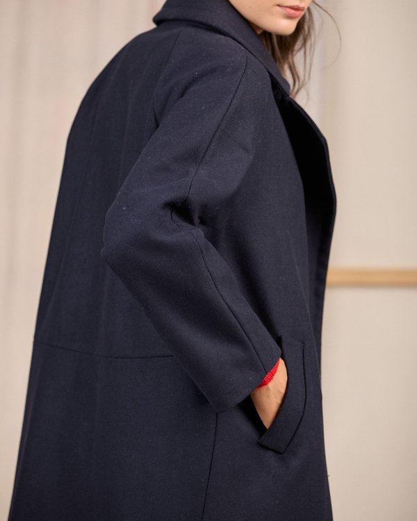 Manteau Céline bleu