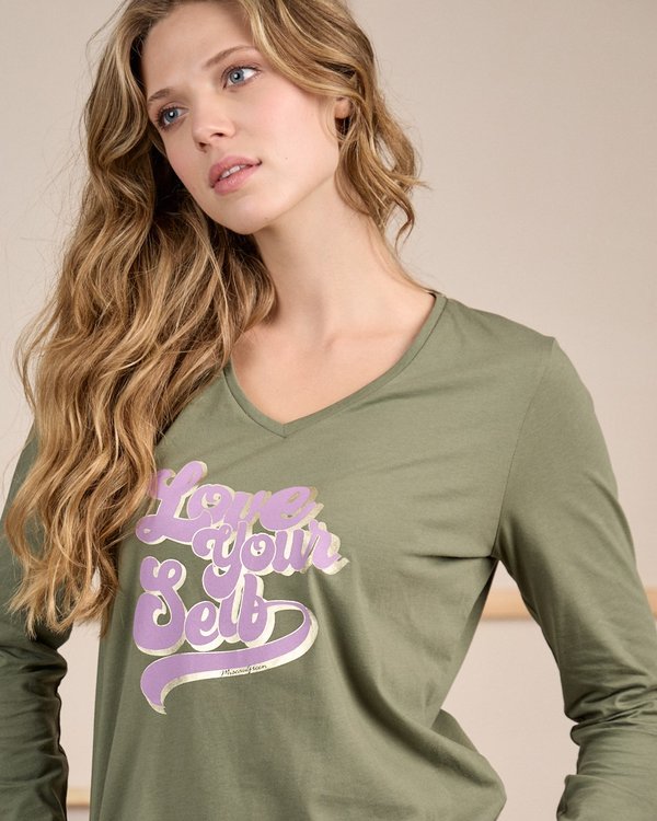 T-shirt Cécile vert