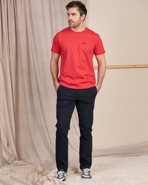 T-shirt Cédric rouge