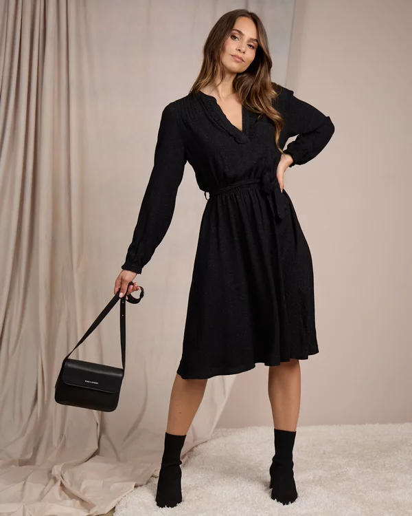 Robe Aline noir