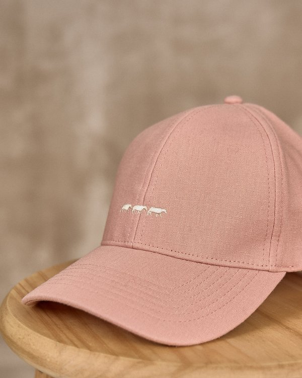 Casquette Dalila rose