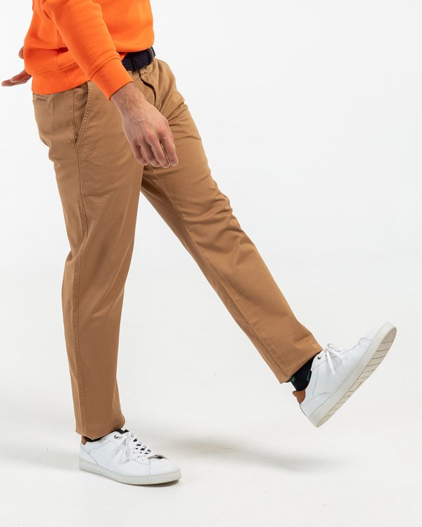 Pantalon chino taille élastique