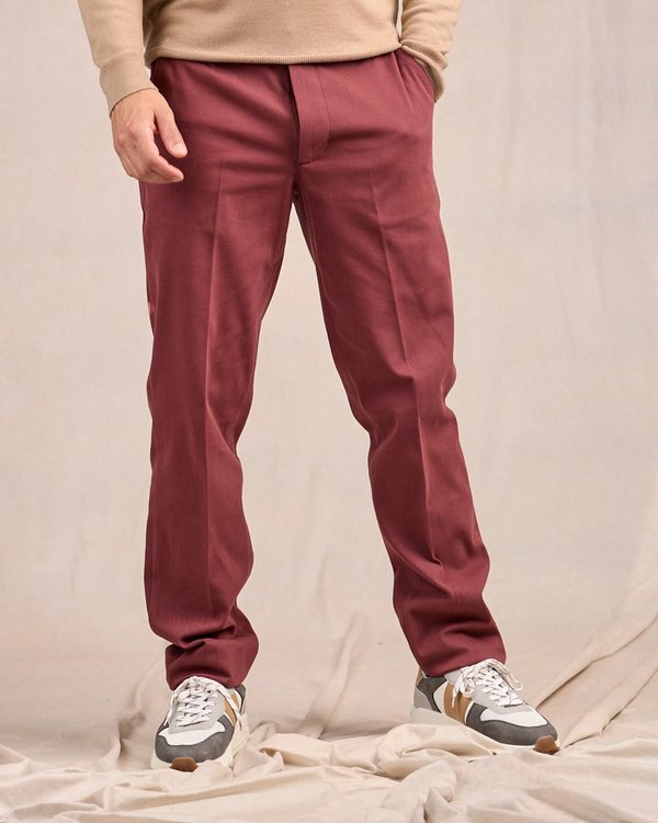 Pantalon Collin rouge