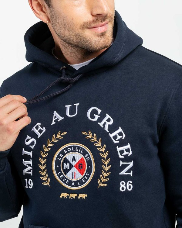 Sweat à capuche discount marque