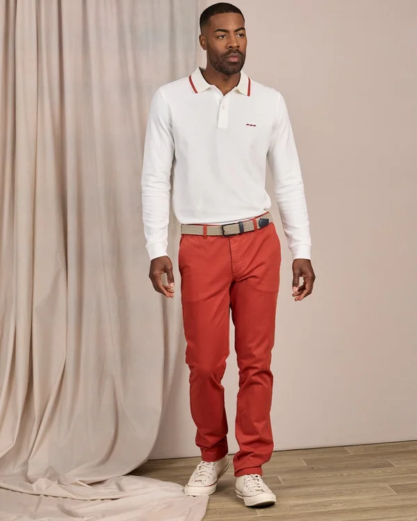 Pantalon Cyrile rouge