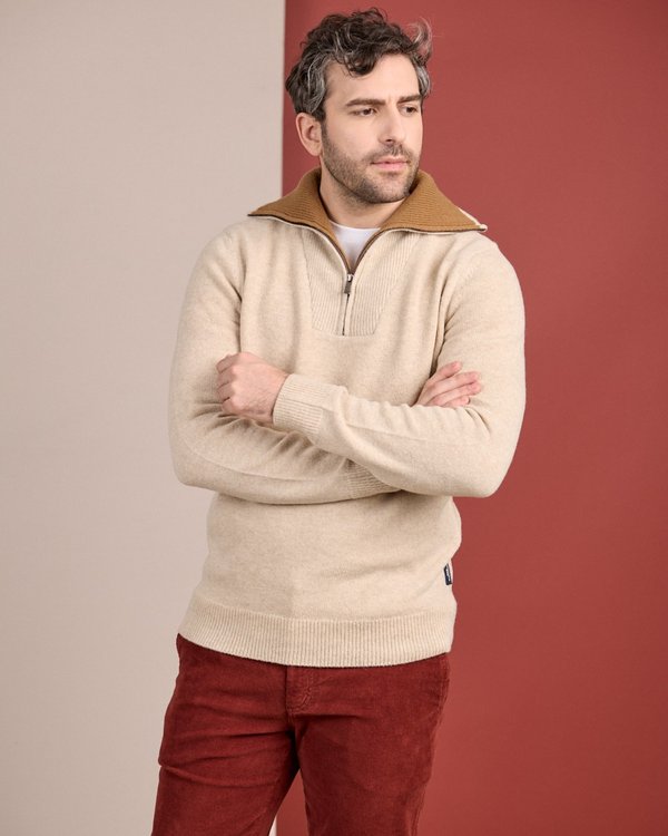 Pull Carter beige