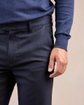 Pantalon en flanelle bleu