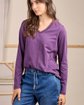 T-shirt Cécila violet