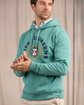 Hoodie blason vert