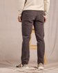 Pantalon velours côtelé gris