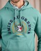 Hoodie blason vert