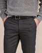 Pantalon en flanelle gris