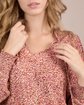 Blouse inspiration florale rose