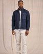 Blouson Polaire à poche bleu