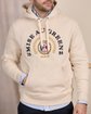 Hoodie blason beige