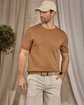 T-shirt maille beige